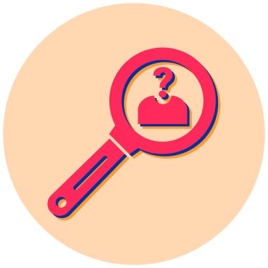 Bul. Web simgesi basit illüstrasyon