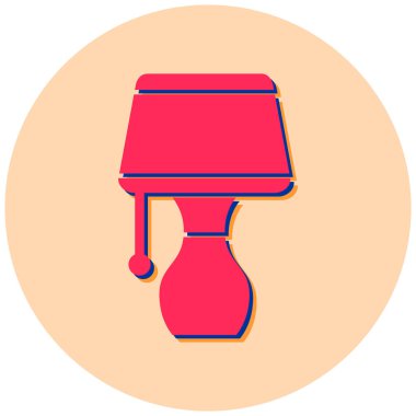 Masa lambası. Basit tasarım