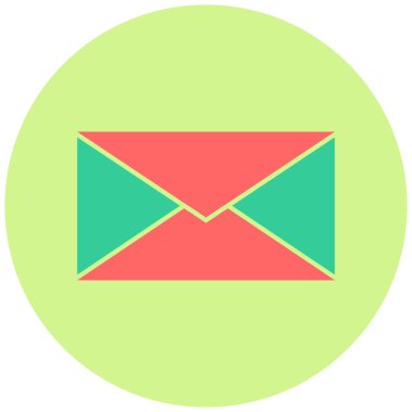 E- posta simgesi vektör illüstrasyonu