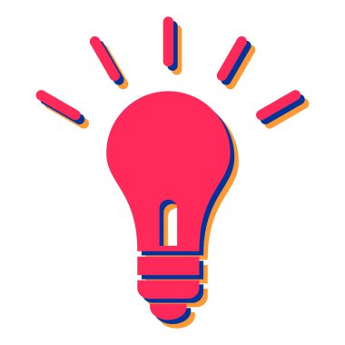 Seo ve teknoloji simgesinin vektör illüstrasyonu