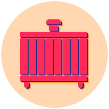 kargo ikonu. Basit tasarım