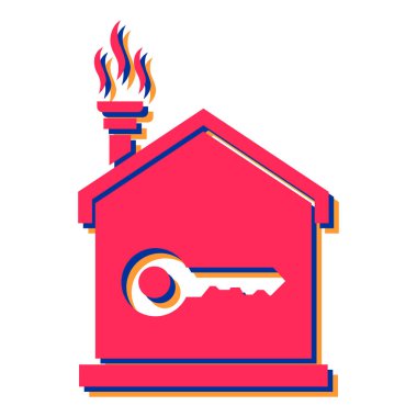 ev koruma vektörü illüstrasyon tasarımı