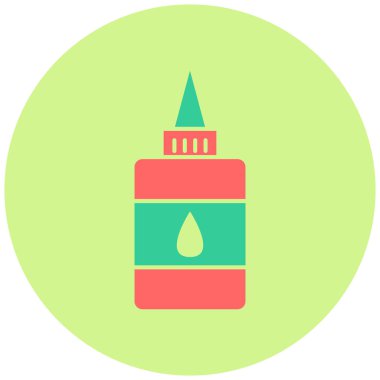 Sıvı yapıştırıcının vektör çizimi