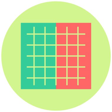 ızgara. Web simgesi basit illüstrasyon