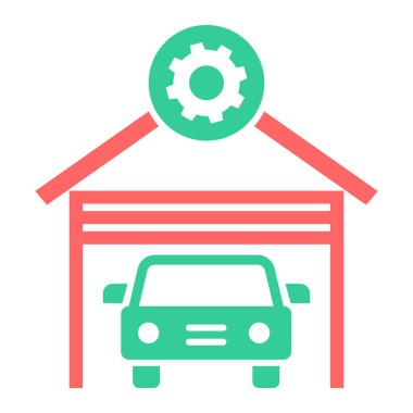 Araba tamiri. Web simgesi