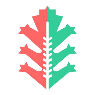 Noel ağacı simgesi vektör illüstrasyonuName