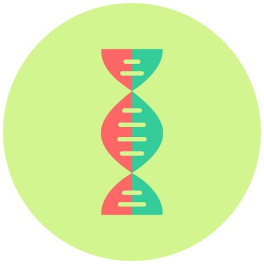 DNA modern simgesinin vektör çizimi 