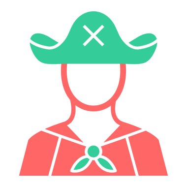 Basit vektör illüstrasyonu, web simgesi 