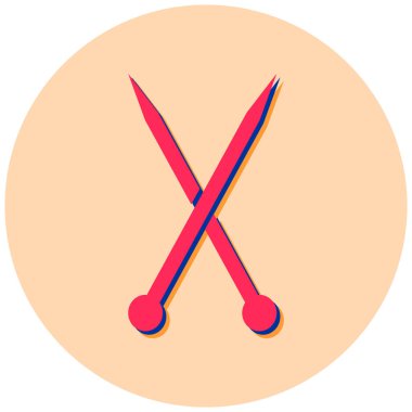 çapraz kılıç. Basit tasarım