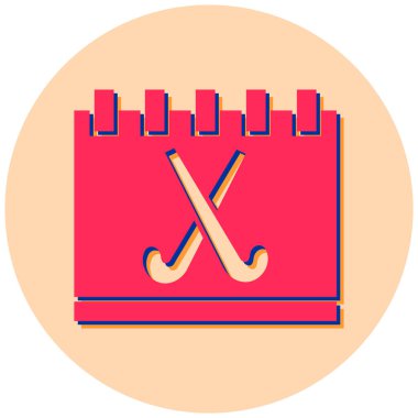 Kalem. Web simgesi basit illüstrasyon