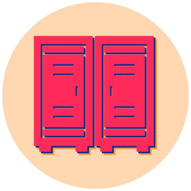 Modern eğitim ikonunun vektör illüstrasyonu