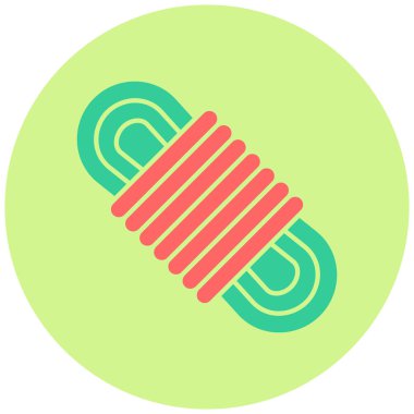 İp simgesinin vektör illüstrasyonu