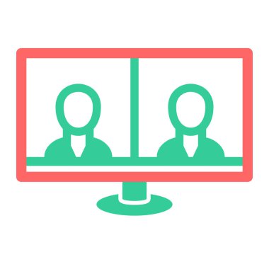 kullanıcı. Web simgesi basit illüstrasyon