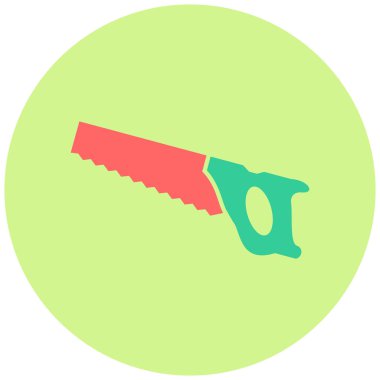 Gördüm. Web simgesi basit illüstrasyon