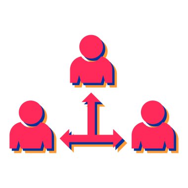 insanlar ve gelişim konsepti, vektör illüstrasyonu