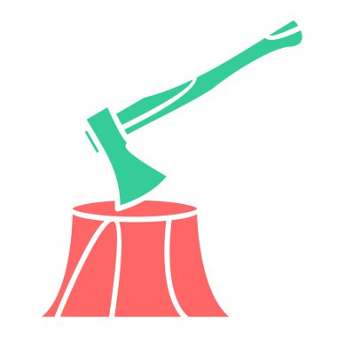 Bir ağacın vektör illüstrasyonu