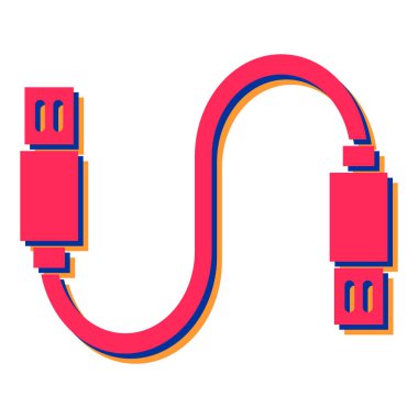 Konuş. Web simgesi basit illüstrasyon