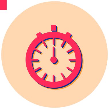 Kronometre simgesi çizimi