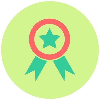 Ödül. Web simgesi basit illüstrasyon