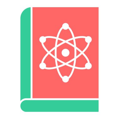 atom simgesi vektör illüstrasyonu
