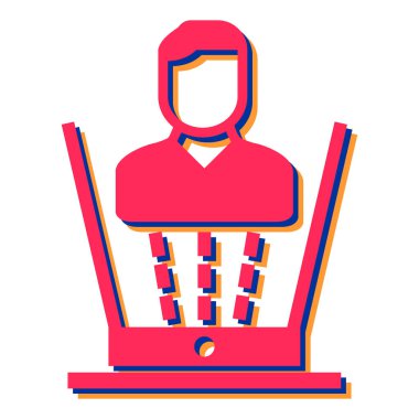 İnternetten alışveriş. Web simgesi