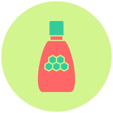 Tatlım. Web simgesi basit illüstrasyon