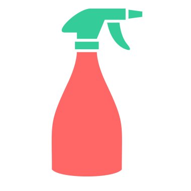 Temizlik. Web simgesi basit tasarım