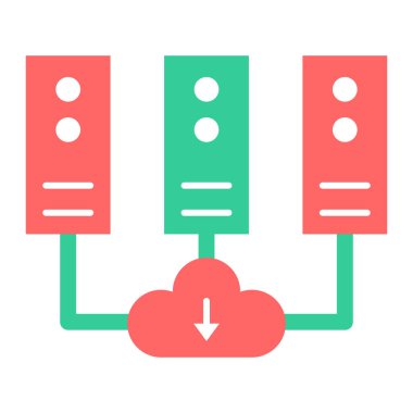 ağ paylaşım simgesi çizimi