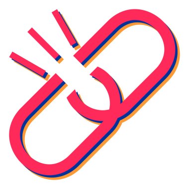 Mıknatıs simgesi. vektör illüstrasyonu