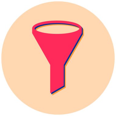 huni. Web simgesi basit illüstrasyon