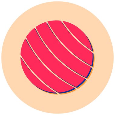 Top. Web simgesi basit illüstrasyon