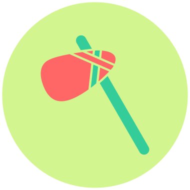 Balta. Web simgesi basit illüstrasyon