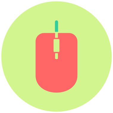 Fare. Web simgesi basit illüstrasyon