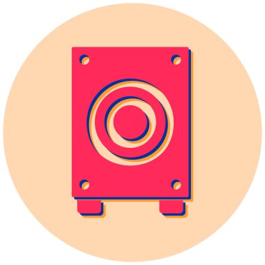 Müzik. Web simgesi basit tasarım