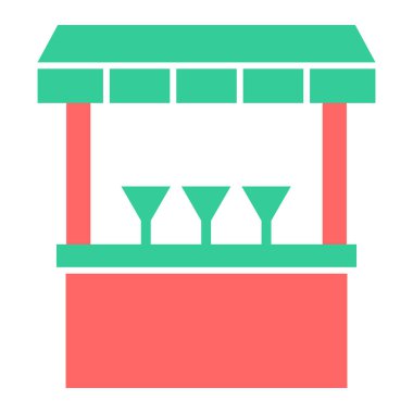 bar. Web simgesi basit illüstrasyon