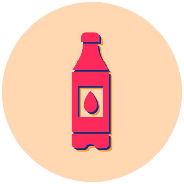 Su simgesinin vektör illüstrasyonu