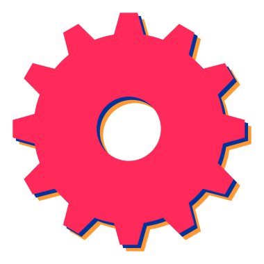 dişli tekerlekler, vektör, resimleme