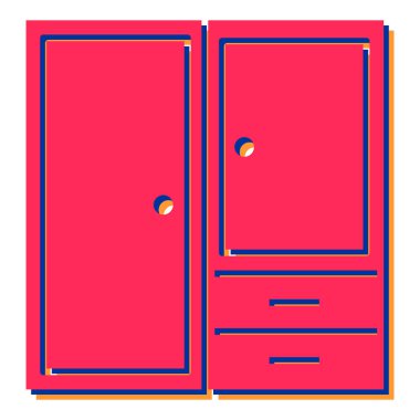 vektör çizim mobilya