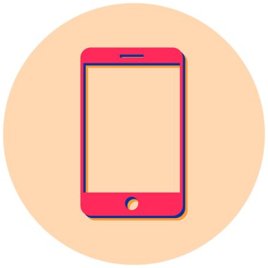 Cep telefonu. Basit resimleme