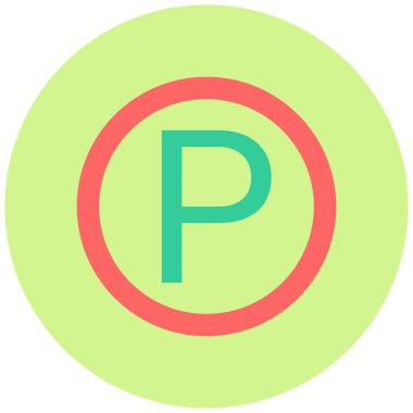 park vektörü resimleme