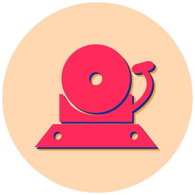 Dairesel testerenin vektör illüstrasyonu