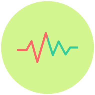 nabız simgesi çizimi