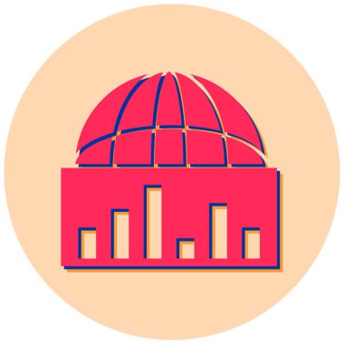 seo modern simgesinin vektör illüstrasyonu