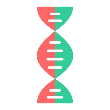 DNA simgesi. vektör illüstrasyonu
