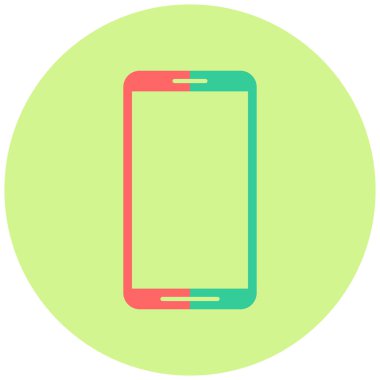 Cep telefonu. Basit resimleme