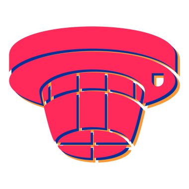 Beyaz arkaplanda izole edilmiş modern simgenin vektör illüstrasyonu 