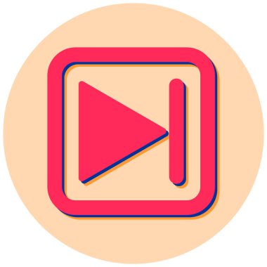 Video oynatıcı. Web simgesi