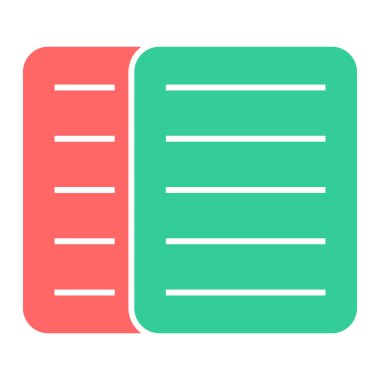 Dosya. Web simgesi basit illüstrasyon