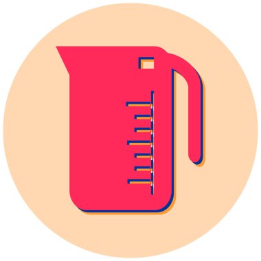 Mutfak. Web simgesi basit illüstrasyon