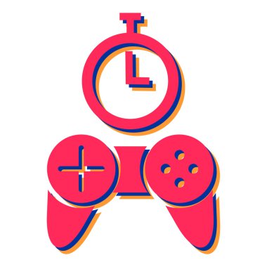 Çalar saat simgesi. vektör illüstrasyonu